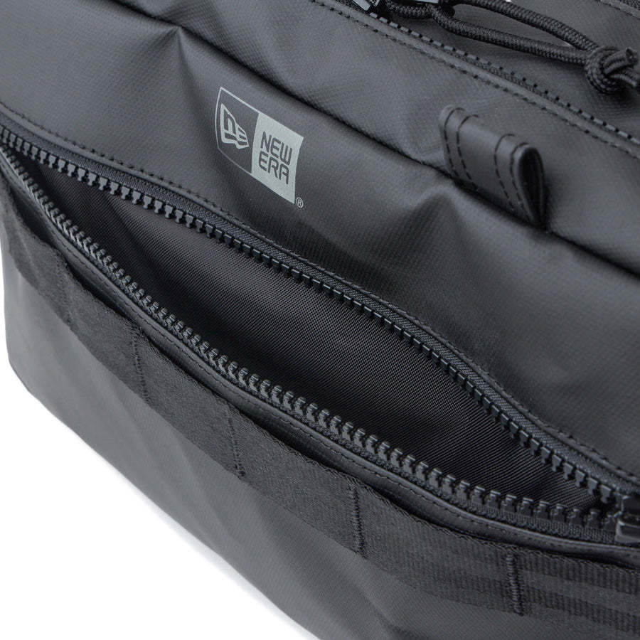 ニューエラ NEW ERA WAISTBAG スクエア ウエストバッグ 7L ブラックTPU 14750841 フロントポケット