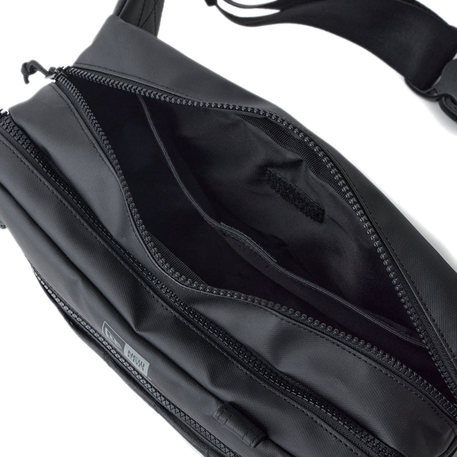 ニューエラ NEW ERA WAISTBAG スクエア ウエストバッグ 7L ブラックTPU 14750841 インナーポケット