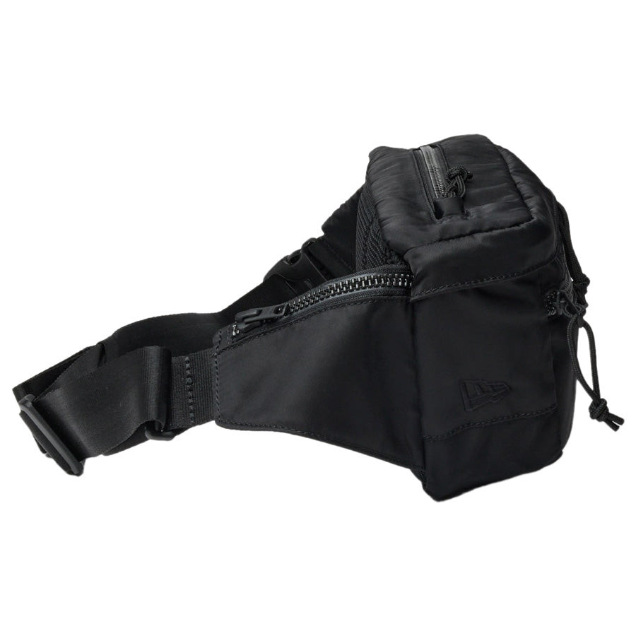 ニューエラ new era waistbag エクスプローラーウエストバッグ 3L ナイロンツイル ブラック 14392328 サイド