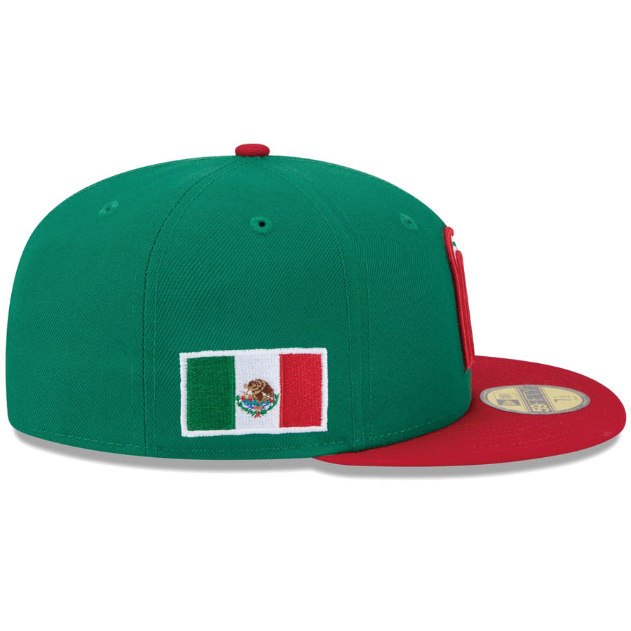 NEW ERA 59FIFTY WBC メキシコ 右側面