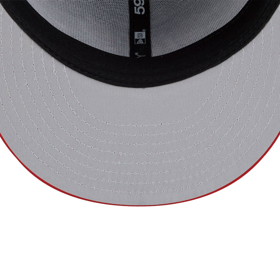 NEW ERA 59FIFTY WBC 2026 つば裏 レッドバイザー