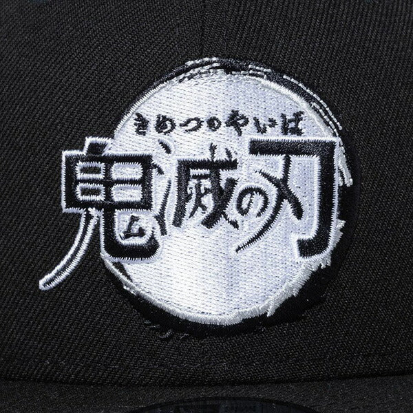 Youth 9FIFTY 鬼滅の刃 タイトルロゴ スナップバック ブラック