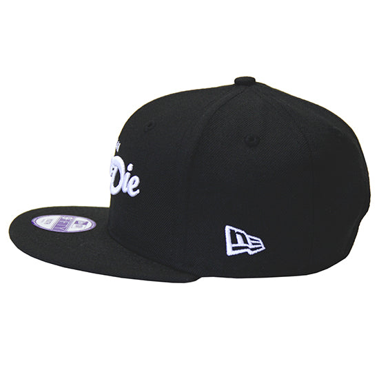 KINGS 別注 KID'S 9FIFTY SENDAI NEVA DIE ブラック × ホワイト